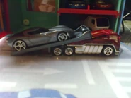 The '09 Corvette Stingray Concept loaded on the Back Slider