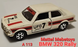 A-113 Mebetoys BMW 320 Rally UFO o4