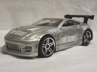 hot wheels nissan 350z top secret