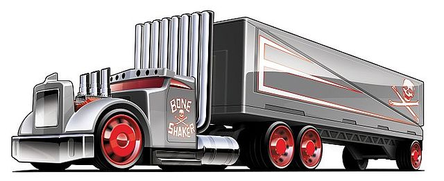Hot wheels sales truckin transporters