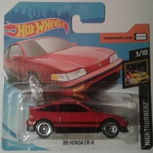 hot wheels 88 honda crx black
