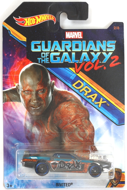 2 Rivited Hot Wheels Guardians of the Galaxy Vol 