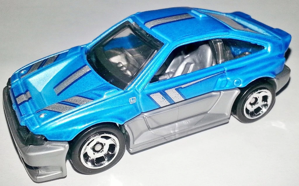 2014 1985 Honda CR-X (Spectrafrost Blue)