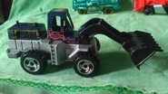 Wheel Loader 2001. Silver - Dark blue color