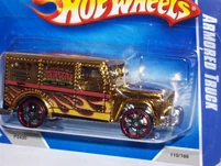 gold Armored Truck tampo displaced