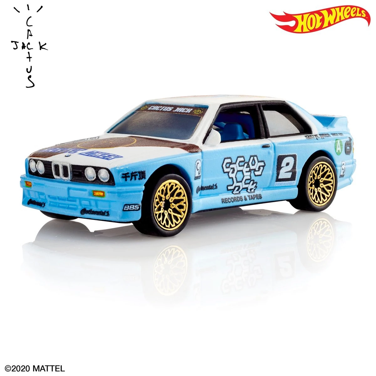 2020 '92 BMW M3 (Light Blue &Amp; White)