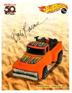 32nd Annual Hot Wheels Collectors Convention Autograph Poster by Bob Rosas