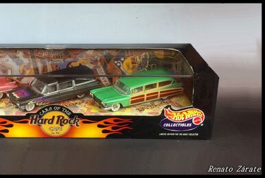 ミニカー 1957 CADILLAC ELDOLADO HARD ROCK CAFE HotWheels 100% Hard Rock Cafe collection 1957 Cadillac