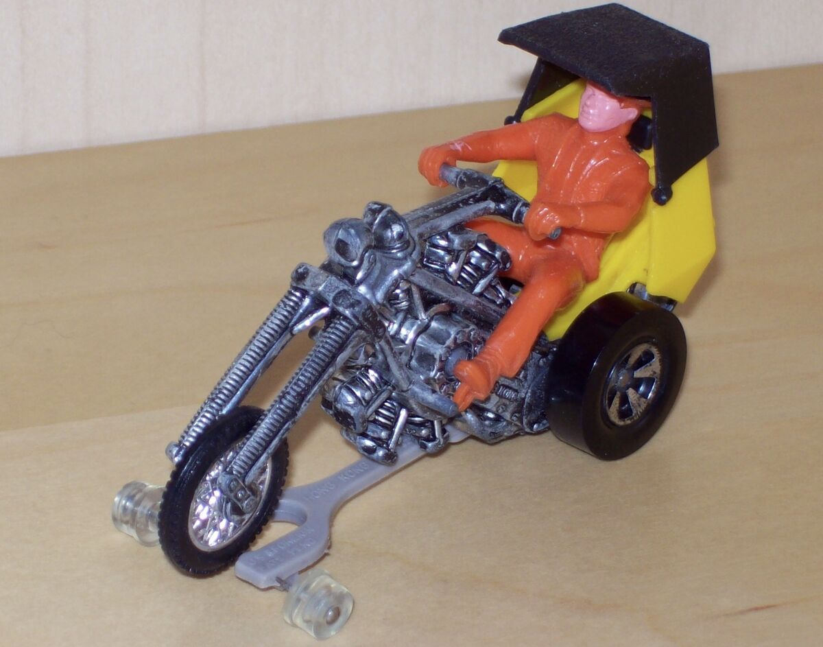 Hot Wheels Hot Wheels RRRumblers MOTOR① Hot Wheels Rrrumblers 1971 Mean Machine Motorcycle Project