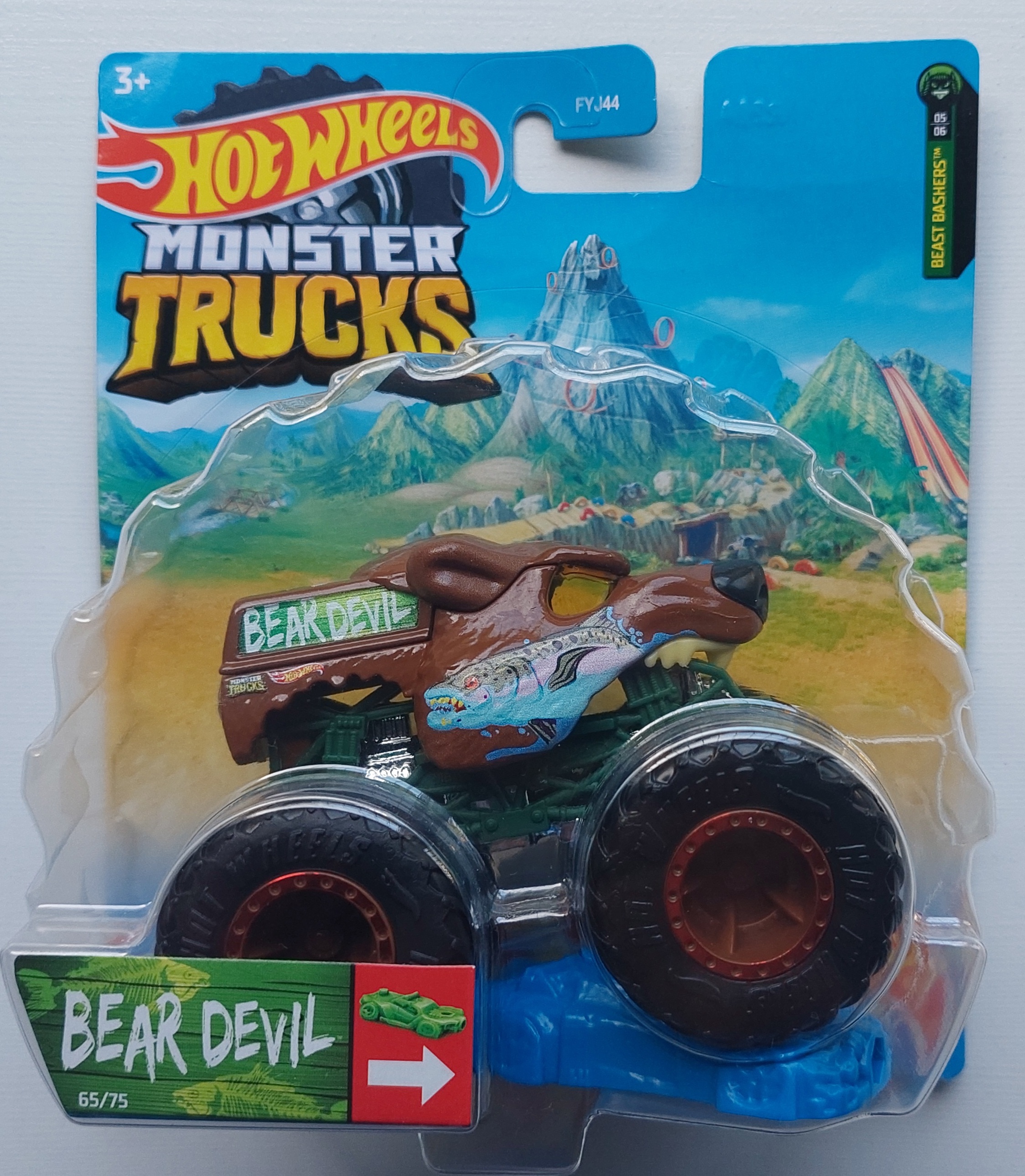 Caminhão Hot Wheels Monster Trucks Bear Devil - Mattel - A sua Loja de  Brinquedos, 10% Off no Boleto ou PIX