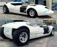 1998 Twinmill project car. This car was going to be displayed at the 1998 Convention. Due to lack of funds Mattel put a hold on finishing the car. This car just barely escaped being confiscated in the Boyd Cottington, Bankruptcy lockup, by the police! (markscollestwheels.com)