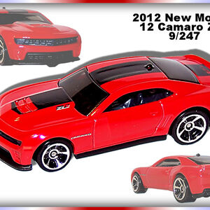 12 camaro zl1 hot wheels