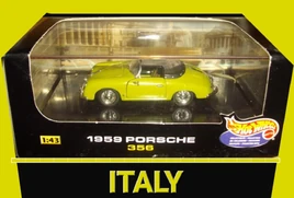 HW 1-43 ITALY Porsche 356 Speedster Green ooref