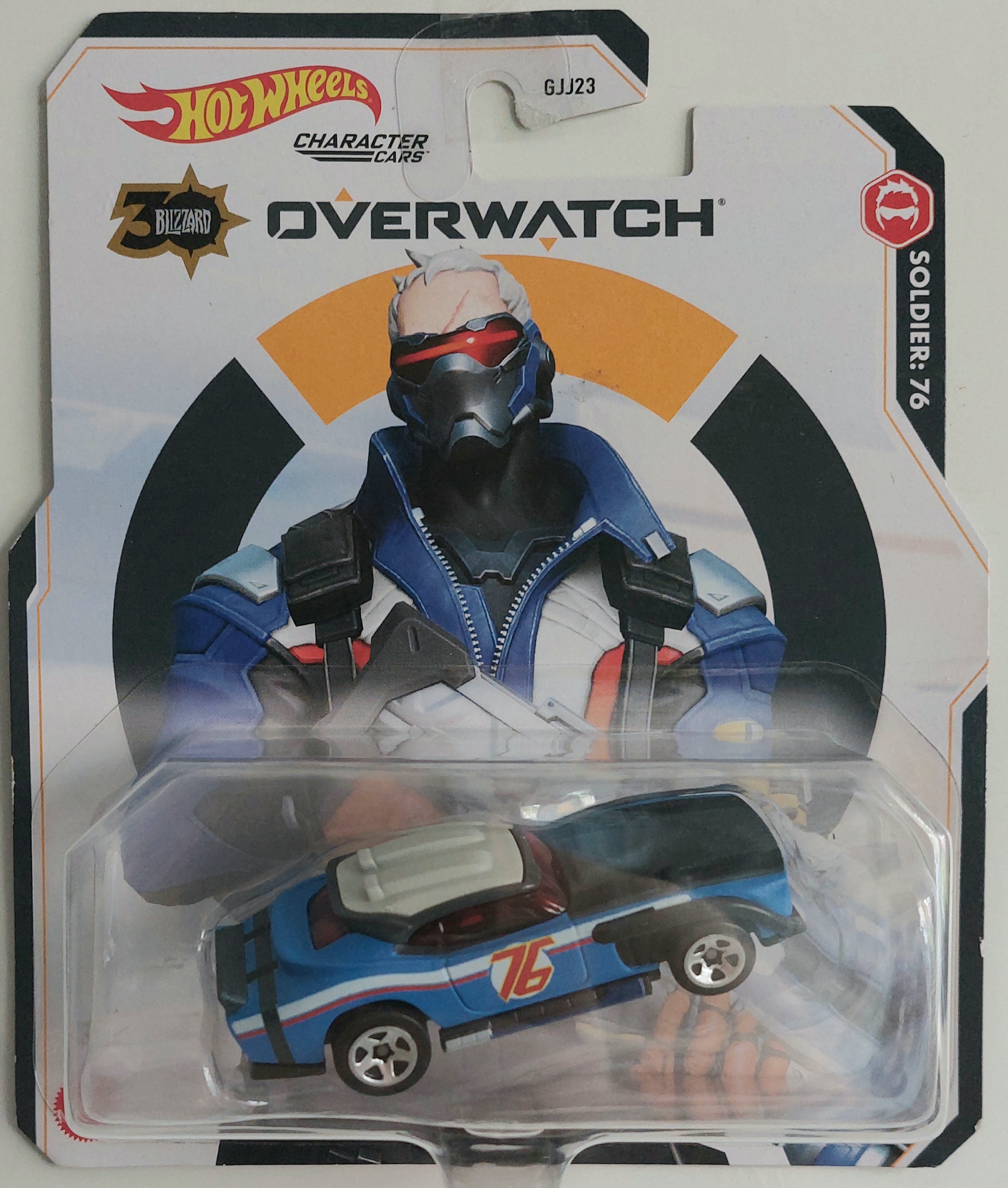 Tracer - Overwatch - Character Cars 1/64 - Hot Wheels