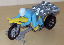 1972 RRRumblers Roamin' Candle Yellow