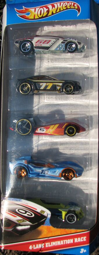 hot wheels elimination race