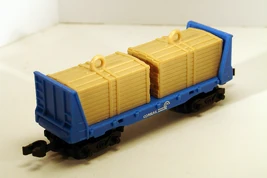 1983 Conrail Flatcar Blue