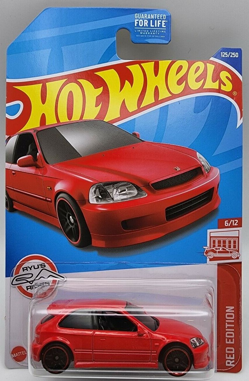 '99 Honda Civic Type R (EK9) Hot Wheels Wiki Fandom