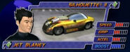 Silhouette 2 as a playable car in Hot Wheels World Race video game