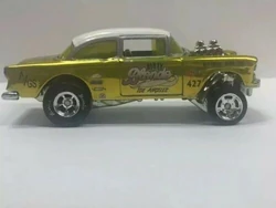 Hot Wheels - ´55 Chevy Bel Air Gasser (HKK26) - Scala 1:64 - Short Card - Track Stars - Edizione 2023