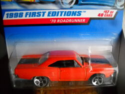 70 Plymouth Roadrunner 1998 Hot Wheels Wiki Fandom