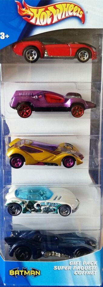 hot wheels batman 5 pack