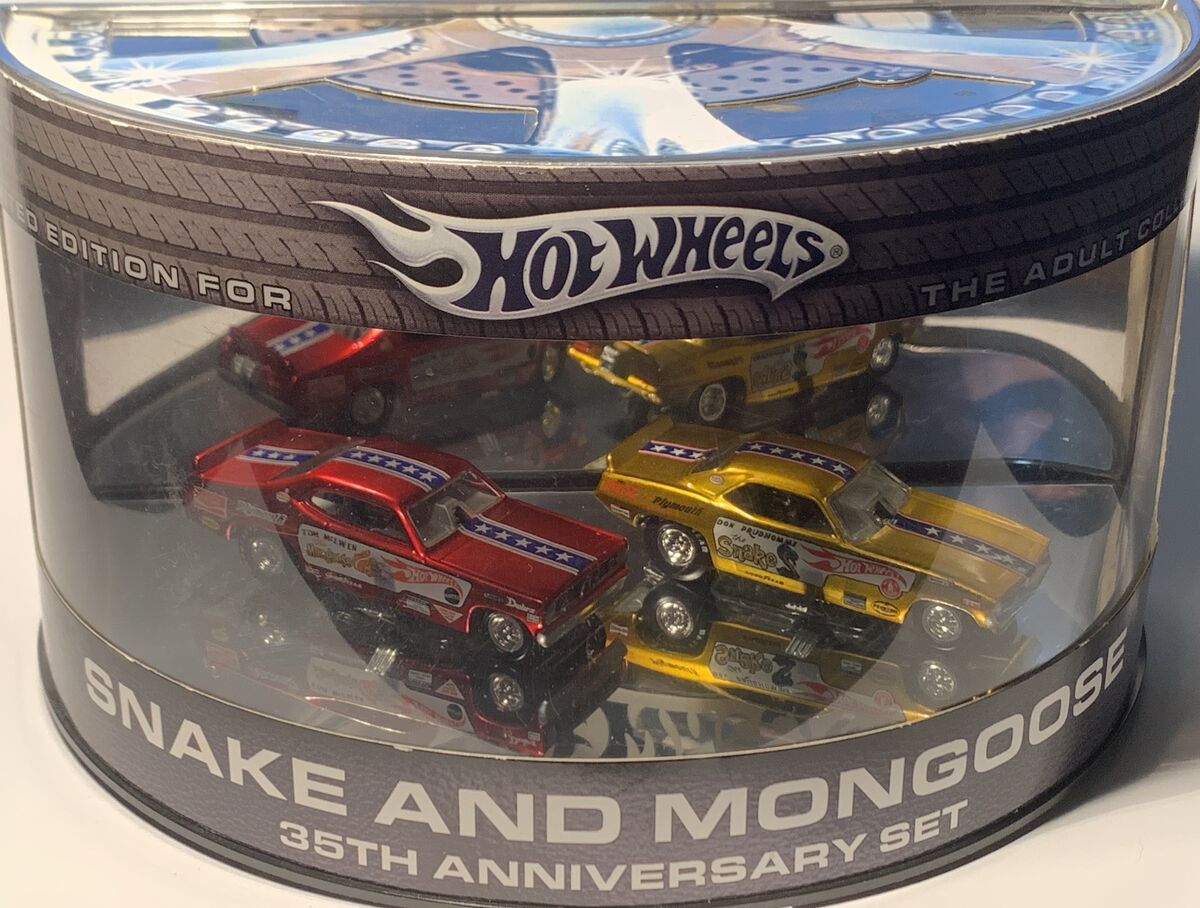Snake and Mongoose 35th Anniversary 2 Car Set Hot Wheels Wiki