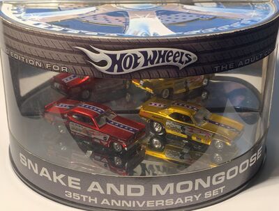 Snake and Mongoose 35th Anniversary 2 Car Set Hot Wheels Wiki