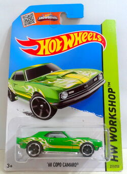 Hot wheels copo camaro 68 best sale