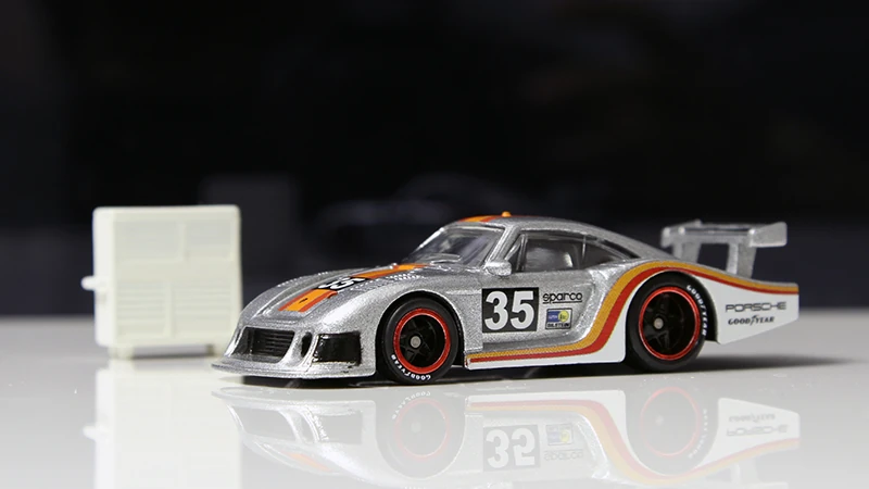 hot wheels porsche silhouette
