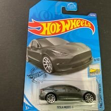 hot wheels model 3 tesla