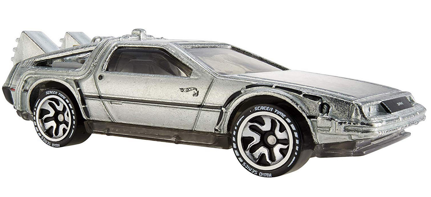 Hot Wheels 2018 Retro Entertainment Back to The Future Time Machine 2 DeLorean 
