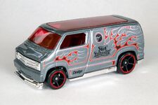 hot wheels custom van