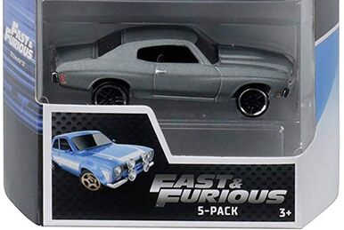Pack De 5 Hot Wheels - Fast And Furious - Velozes E Furiosos