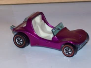 Redline Sand Crab with white interior and U.S. Base! NOT Hong Kong!