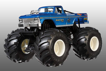 bigfoot monster truck toy hot wheels