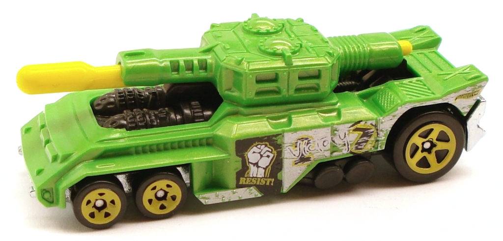 Green Version 2007 Hot Wheels Invader Col.#142