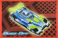 Artwork on 2005 Panini Mega Race Sticker Album.