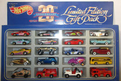 Hot Wheels 20th Anniversary Limited Edition Gift Pack 