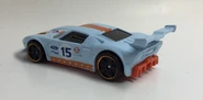 Ford GT LM Gulf Livery. Rear View