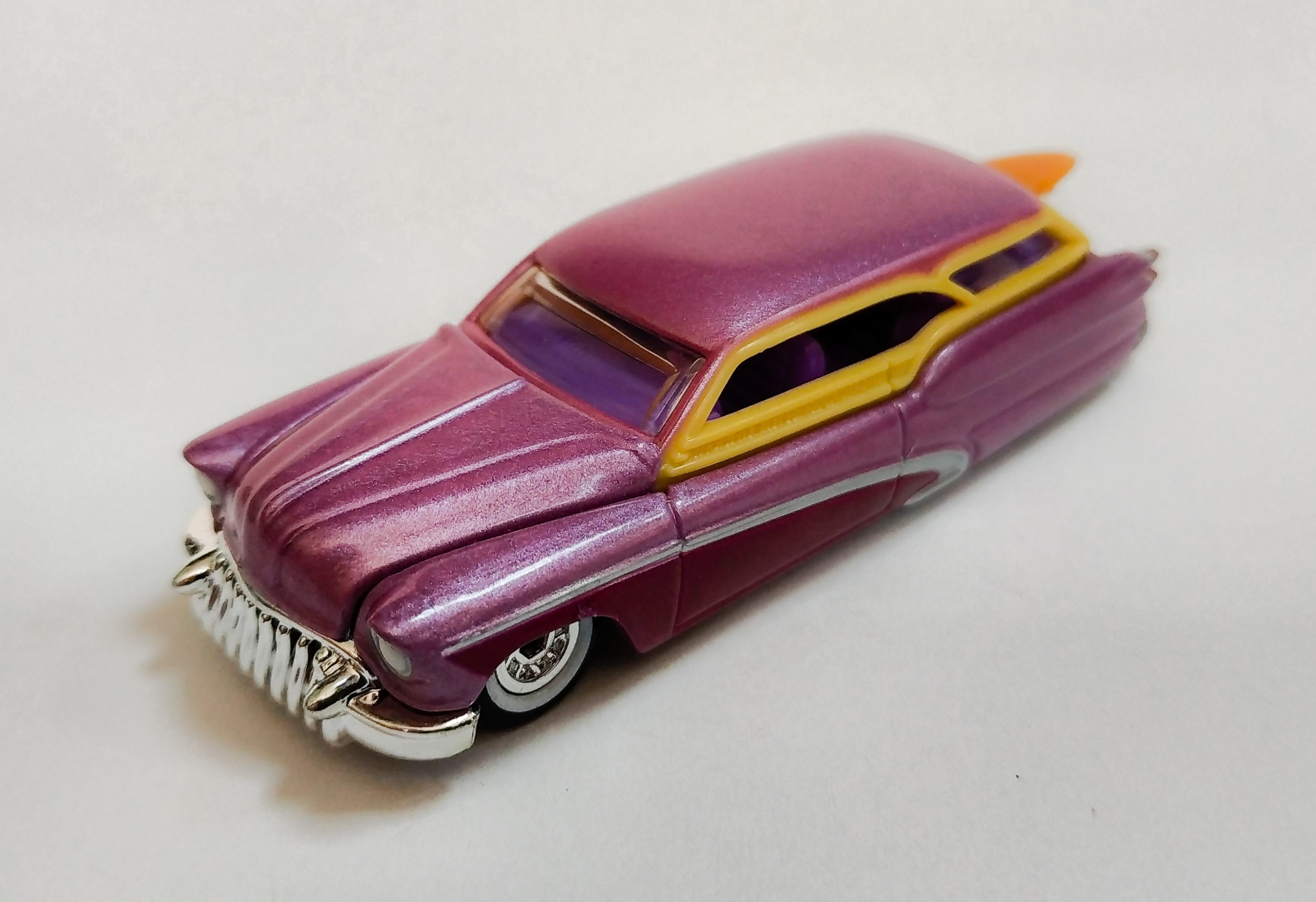 1997 Hot Wheels Elwoody Custom Cars Flat Bed Set 50's Buick
