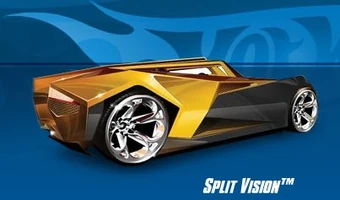 hot wheels split car
