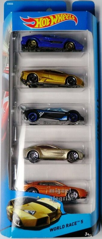 hot wheels lamborghini 5 pack