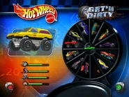 Hot Wheels Stunt Track Driver 2 Get N Dirty Tall Ryder On Selection Vehicle
