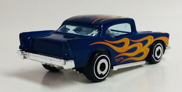 '57 Chevy. HW Flames. Rear