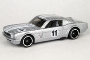 Metalflake Silver '65 Mustang Fastback