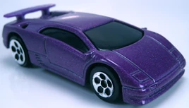 Lamborghini diablo purple mcdonalds promo 2000