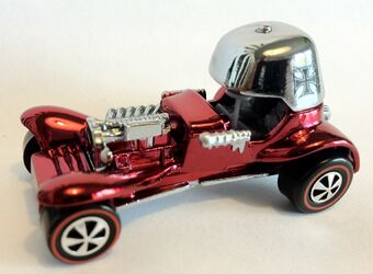 hot wheels red baron 1969 white interior