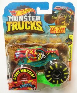 Hot Wheels Monster Trucks 1:64 Scale Oscar Mayer Includes Connect and Crash  Car, 1 - Kroger