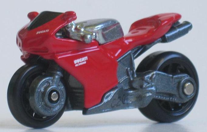 Desenho de Hot Wheels Ducati 1098R pintado e colorido por Moto o